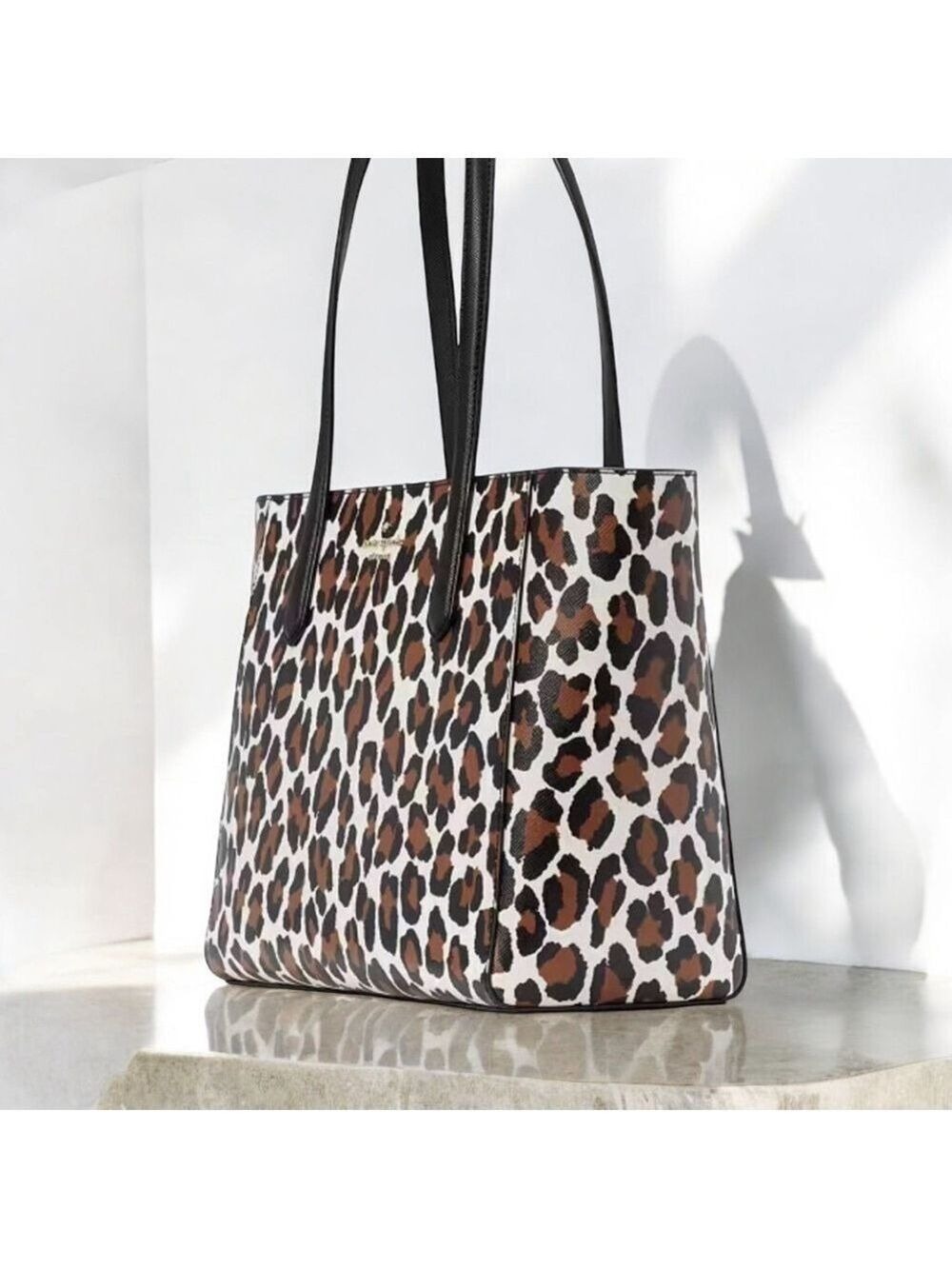 NWT Kate Spade Staci Spotted Animal Medium Tote